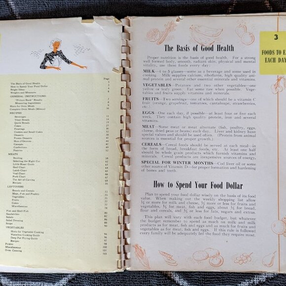 15% OFF Vintage Moffat Cook Book c 1952 - Picture 4 of 6